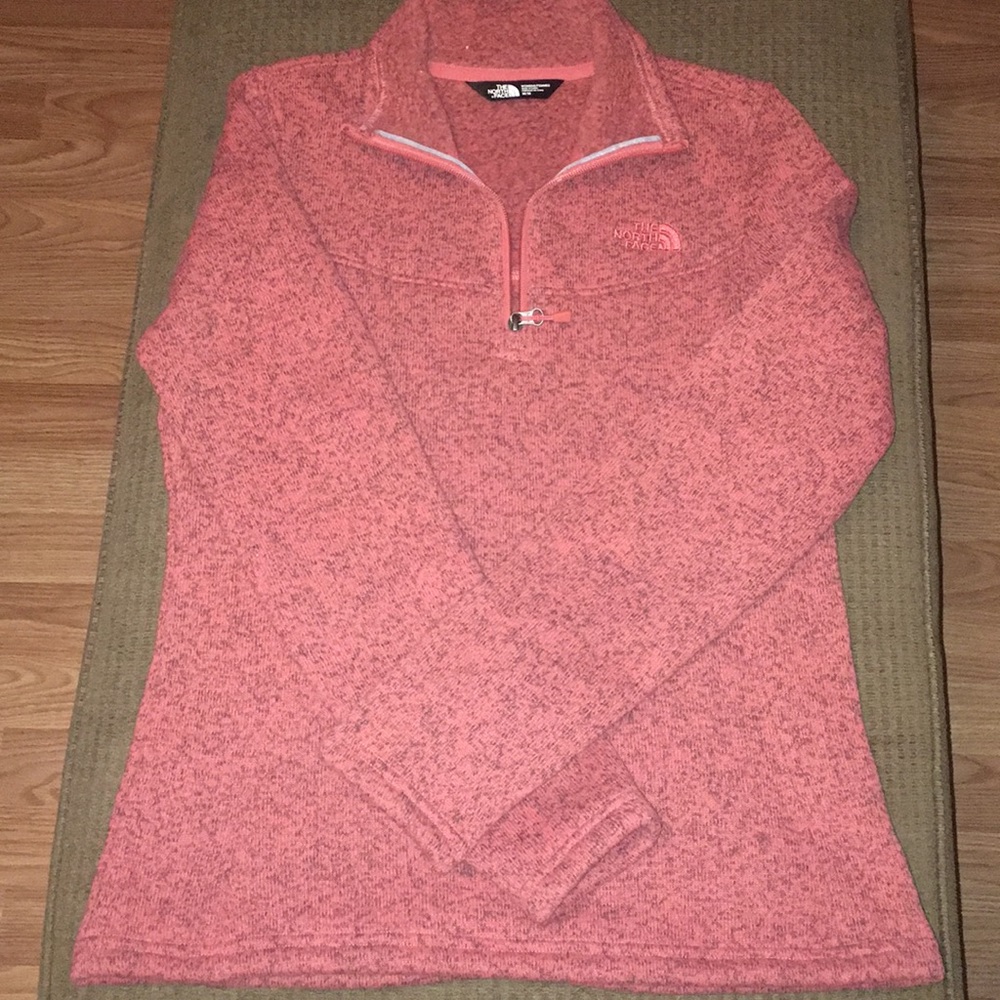 North face quarter zip pullover